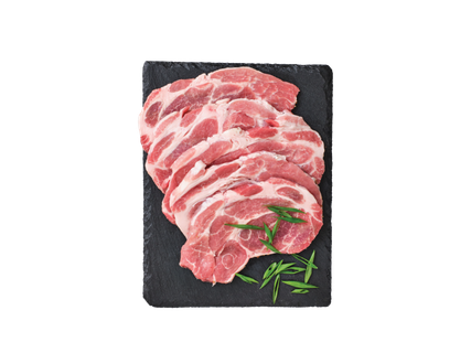 Cūkgaļas kakla karbonāde šķēlēs bez kaula, atdz. 800g