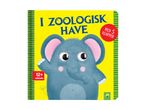 Børnebog med klappeelementer: I Zoologisk Have.