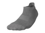 A single grey ankle sock with a size tag showing '35-38' on a white background.