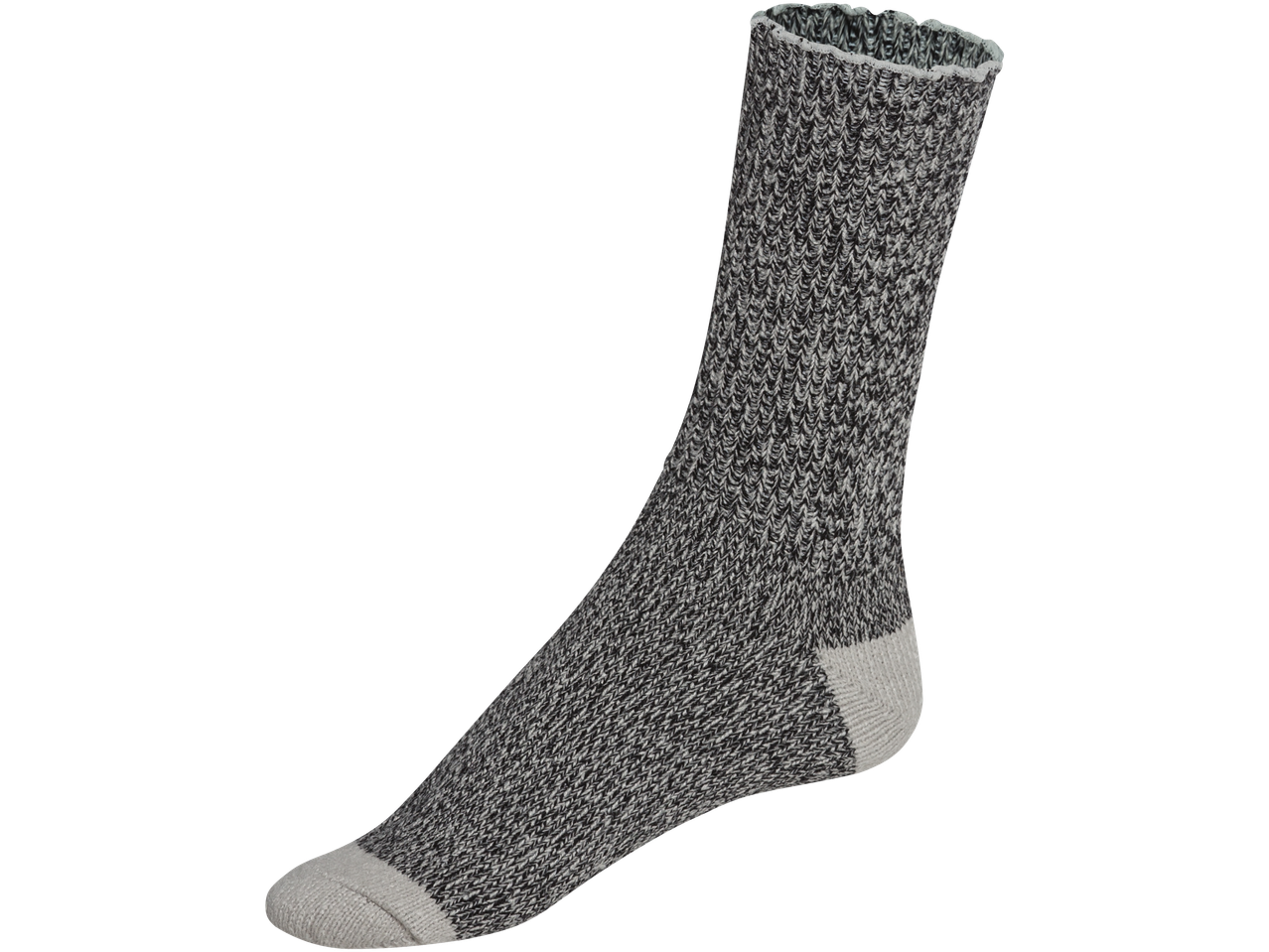 Esmara naiste pehmed sokid halli ja musta melange värvitoonis