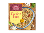 Nudelsuppe Tom Kha Kai med kylling, grøntsager og svampe, frossen, 400g.