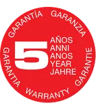5 anni di garanzia