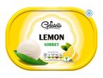 Gelatelli lemon sorbet.