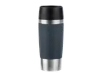Tefal® termos šalica s dizajnom 'Freshly Brewed Coffee' i valovitom teksturom.