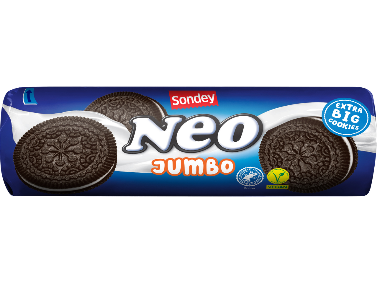 Sondey Neo Jumbo vegankakor, extra stora.