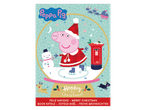 Peppa Pig adventes kalendārs ar sniega globusa tēmu.