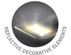 reflective decorative elements