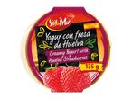 Creamy yogurt with Huelva strawberries, 135g, Spanish product.