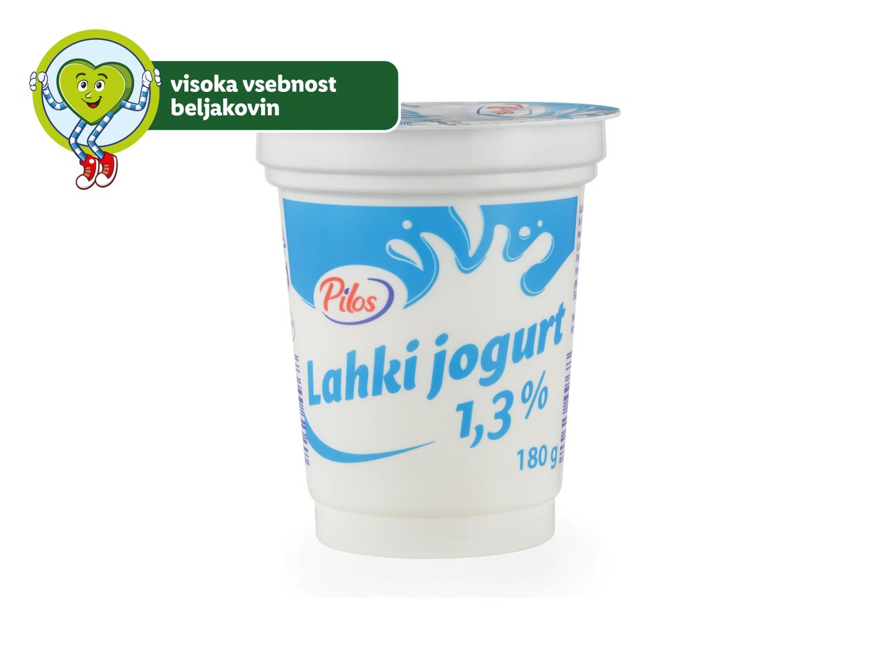Pilos lahek jogurt 1,3% v skodelici.