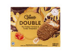 Înghețată pe băț Gelatelli Double cu caramel și biscuiți, pachet de 4.
