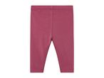 A pair of plain dark pink leggings for children.