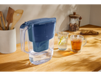 Set de filtrare a apei SILVERCREST® cu carafă, pahare și ustensile de bucătărie.