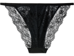 Biquíni de renda preta Esmara
