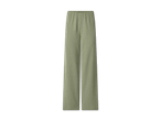 Grüne, weite Hose mit elastischem Bund
