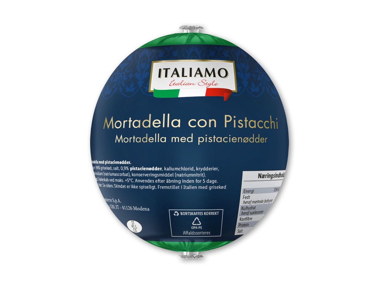 Mortadella med pistacie