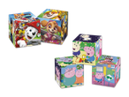 Paw Patrol und Peppa Wutz Würfelpuzzles
