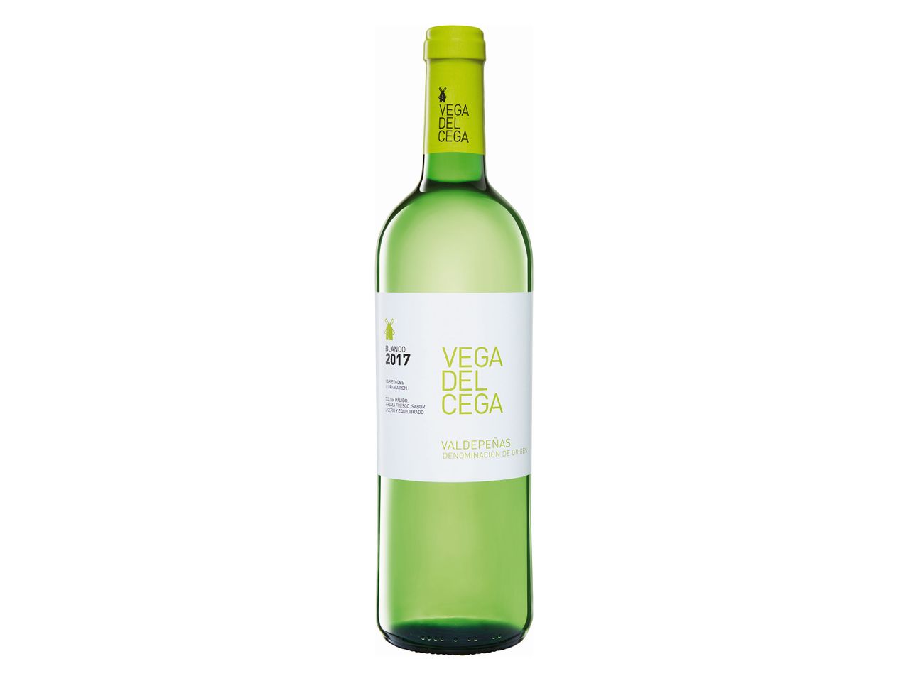 Vega del Cega 2017 fehérboros üveg.
