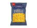 Pakke med traditionel fusilli pasta, bronzepresset, med en tilberedningstid på 7-9 minutter.
