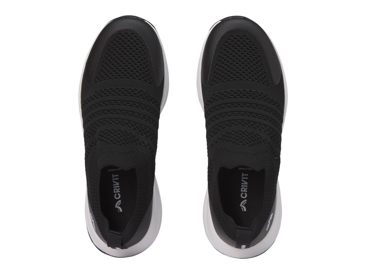 Μαύρα αθλητικά παπούτσια Skechers.