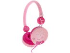 Rosa Peppa Pig-hörlurar för barn.