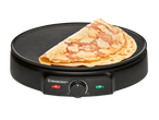 SILVERCREST® crêpemaker met crêpes op de kookplaat