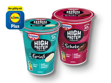 Dr. Oetker High Protein Pudding
