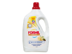 Bouteille de lessive liquide Formil Marseille, familiale, active de 20°C à 95°C.