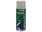Spray peinture gris foncé Hammerite pour métal.