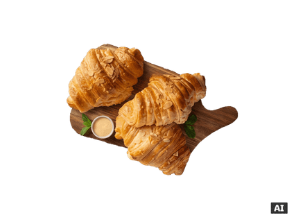 Vaníliakrémes croissant