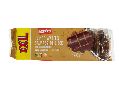 Sondey Luikse wafels choco XXL