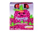 Milbona Squeezy raspberry yogurt: 4 pouches.