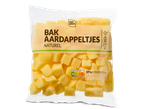 Chef Select aardappelblokjes, klaar om te koken.