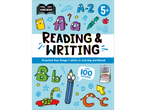 Reading & writing workbook for 5+ year olds, with over 100 stickers.