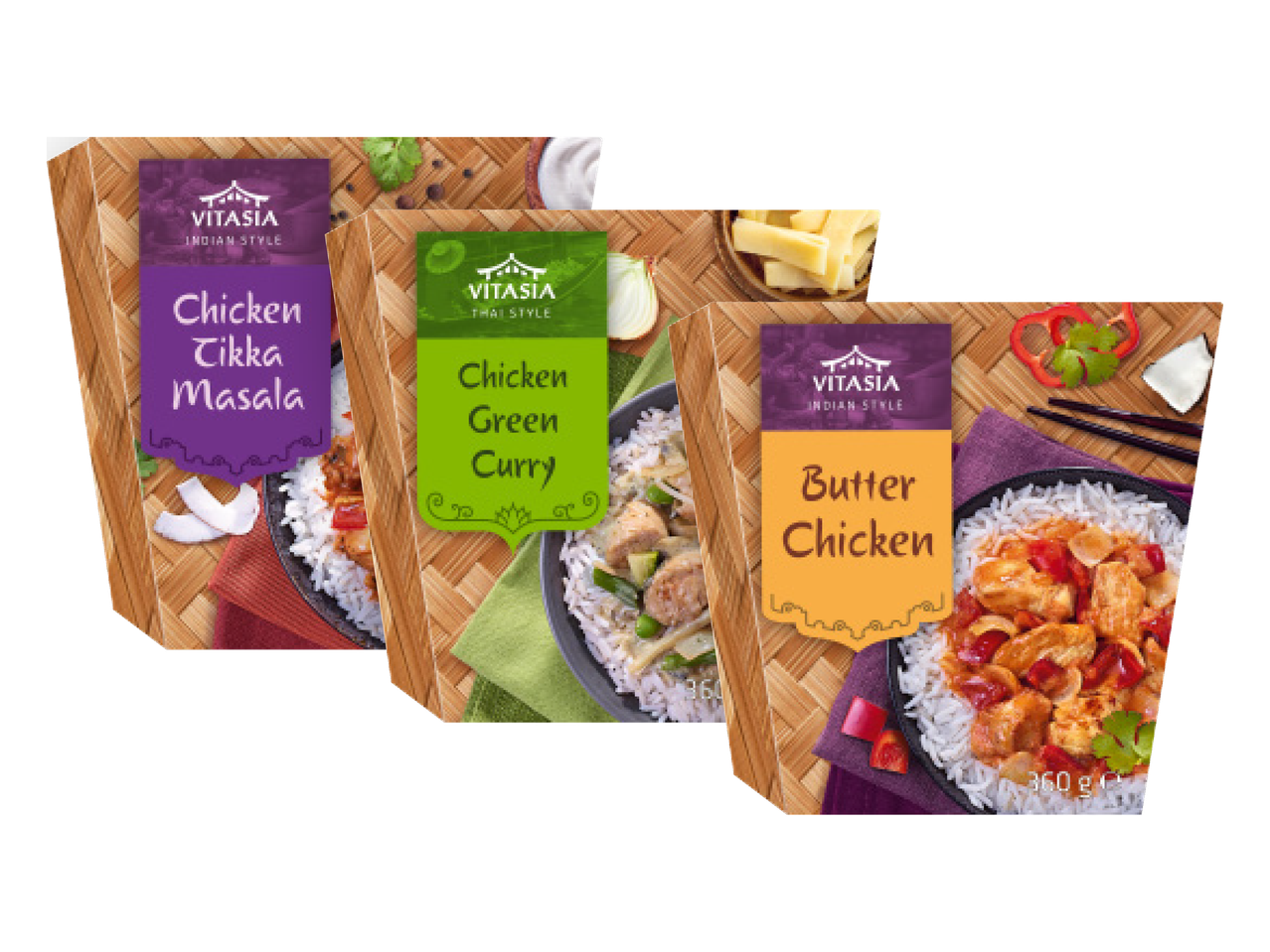 Piatti pronti stile asiatico