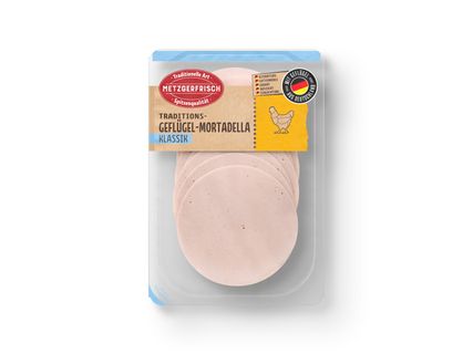 Metzgerfrisch Geflügel-Mortadella