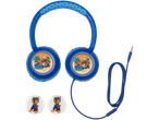 Casque Paw Patrol, écouteurs bleus avec câble.