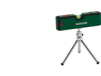 Nível a laser Parkside com tripé.