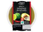 Deluxe spicy smashed avocado with lime and chilli.