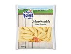 Pakke med kartoffelboller i alpe-stil, med et billede af kartofler og hvede.