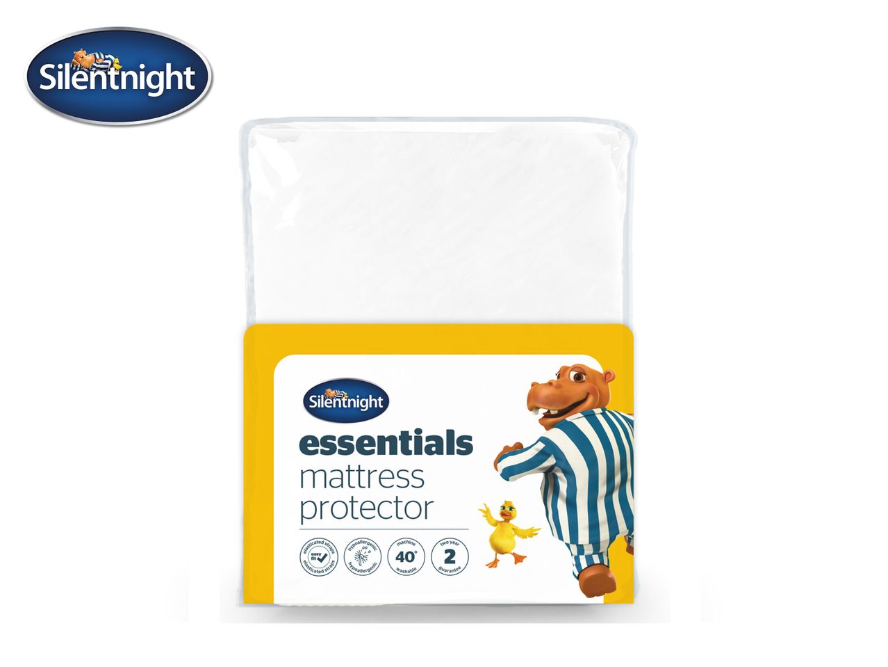 Go to full screen view: Silentnight Essentials Mattress Protector - Single - Image 1