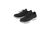 Pair of black and white athletic shoes