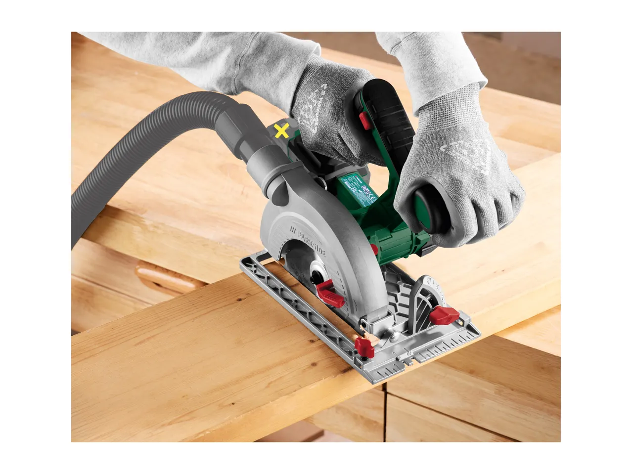 Parkside 20V Cordless Circular Saw - Bare Unit + 3 Year Warranty