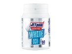 JetGum White Ice sugar-free chewing gum, 50 pieces.