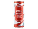 Sunrise Vodka & Diet Cola ready-to-drink in a 250ml can.