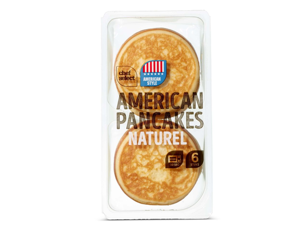 Ga naar volledige schermweergave: Pancakes natural - afbeelding 1