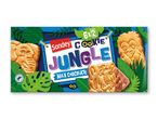 Sondey Cookie Jungle: 6 pakker med 2 dyreformede, mælkechokolade-kiks.