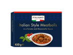 ITALIAMO Almôndegas estilo italiano em molho de tomate e mozzarella, 450g.