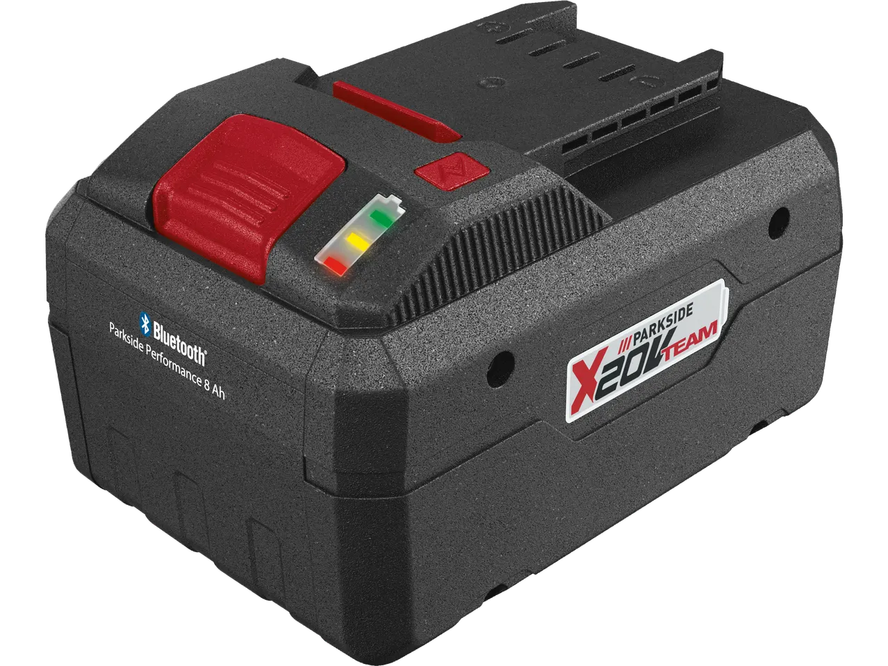 Parkside X20V Team 8Ah battery with Bluetooth.