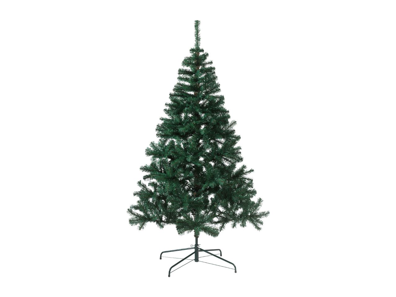 Artificial Christmas tree with a metal stand