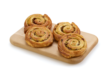 Couque suisse ronde aux raisins